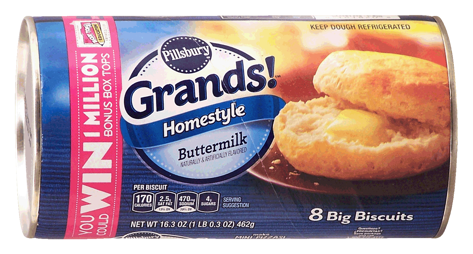 Pillsbury Grands! 8 big homestyle buttermilk biscuits Full-Size Picture